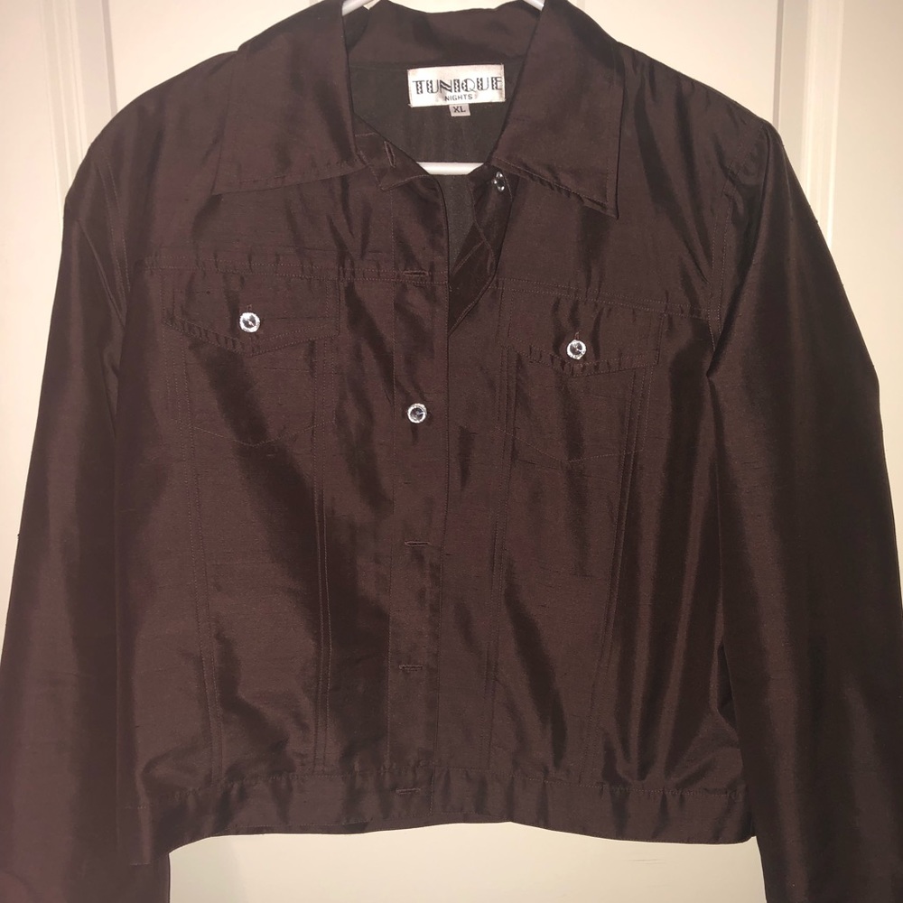 Brown “Trucker-style “ jacket